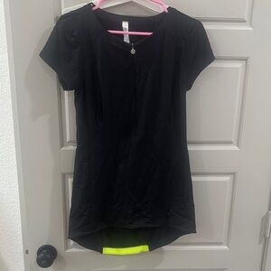 lululemon athletica Black Short Sleeve Top, size 10